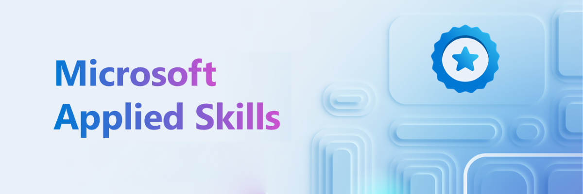 Microsoft Applied Skills header